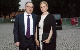 Анна и Артем Михалковы, Нелли Уварова, Анастасия Красовская и другие на открытии кинофестиваля «Новое движение»